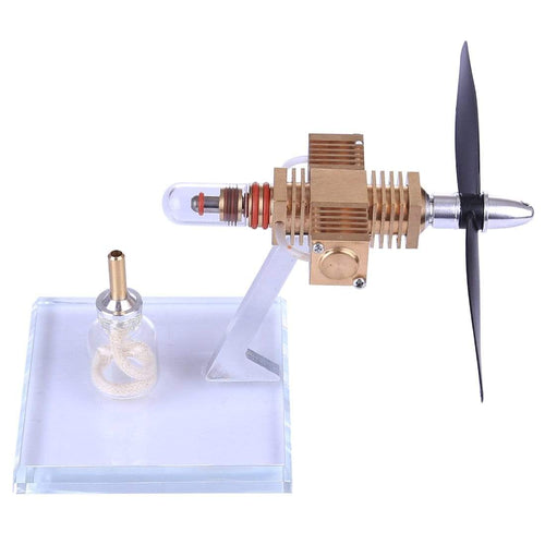 Aircraft Hot Air Engine Power Generator Engine Innovative Stirling Engine Science Toys - stirlingkit