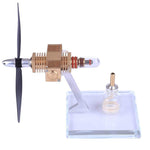 Aircraft Hot Air Engine Power Generator Engine Innovative Stirling Engine Science Toys - stirlingkit