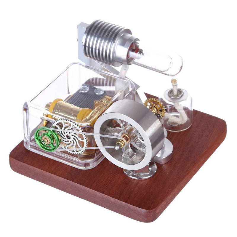 Alcohol Lamp for Mechanical Music Box Powered Stirling Engine - stirlingkit