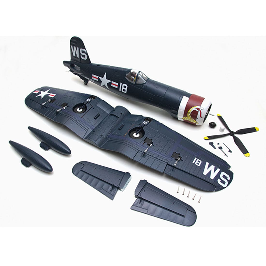 Arrows Hobby 1100mm F4U-4 Corsairs Attack Fighter RC Model Airplane RTF - stirlingkit