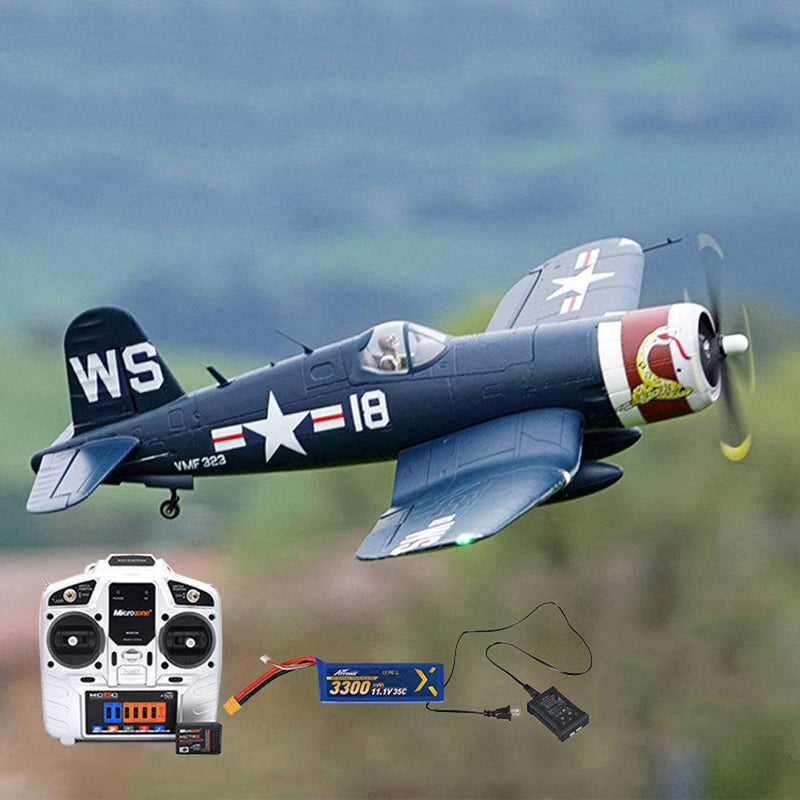 Arrows Hobby 1100mm F4U-4 Corsairs Attack Fighter RC Model Airplane RTF - stirlingkit