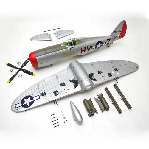 Arrows Hobby Assembly 980mm P-47 Attack Fighter RC Aircraft Model PNP - stirlingkit