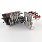 Assembled Toyan FS-L400 14cc Inline Four-cylinder Four-stroke Water-cooled Nitro Engine Model - RTR Version - stirlingkit