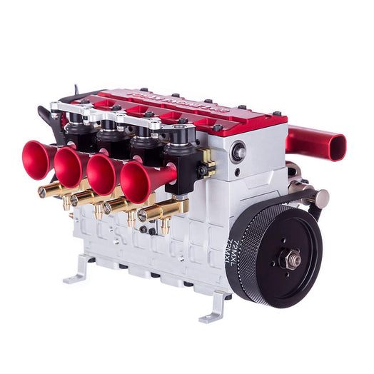 Assembled Toyan FS-L400 14cc Inline Four-cylinder Four-stroke Water-cooled Nitro Engine Model - RTR Version - stirlingkit