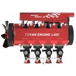 Assembled Toyan FS-L400 14cc Inline Four-cylinder Four-stroke Water-cooled Nitro Engine Model - RTR Version - stirlingkit