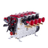 Assembled Toyan FS-L400 14cc Inline Four-cylinder Four-stroke Water-cooled Nitro Engine Model - RTR Version - stirlingkit