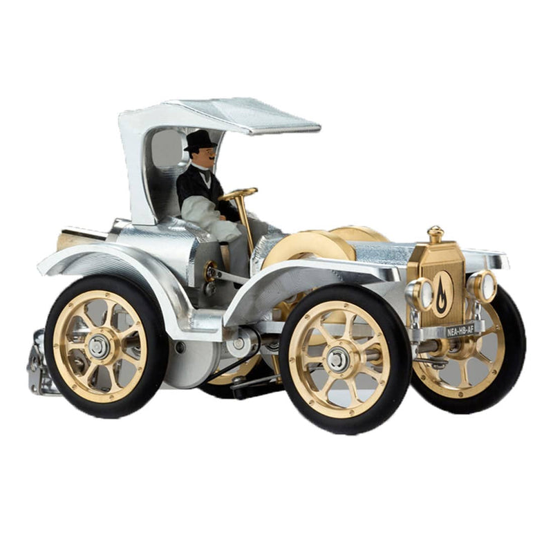 Assembly American Style Stirling Engine Powered Auto Vintage Classic Car Model - stirlingkit