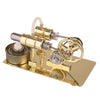 Assembly Single Cylinder Stirling Engine Generator DIY Model - Golden - stirlingkit