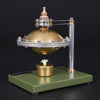 Assembly UFO Spin Suspension Hero's Steam Engine with Copper Boiler - stirlingkit