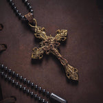 Baroque Cross Necklace Pendant - stirlingkit