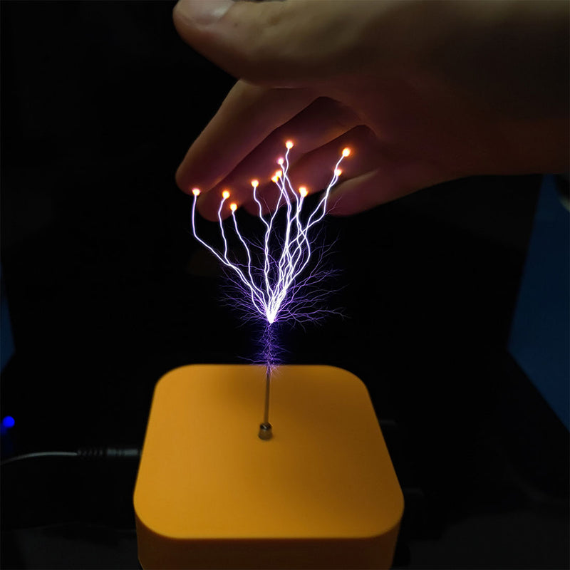 Bluetooth Musical Tesla Coil Arc Plasma Loudspeaker Desktop Toy Model - stirlingkit