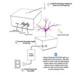 Bluetooth Musical Tesla Coil High Frequency Arc Lighter Impulse Generator with 48V2A Power Supply - stirlingkit