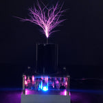 Bluetooth Square Wave Music Tesla Coil with 20cm Artificial Lightning - stirlingkit