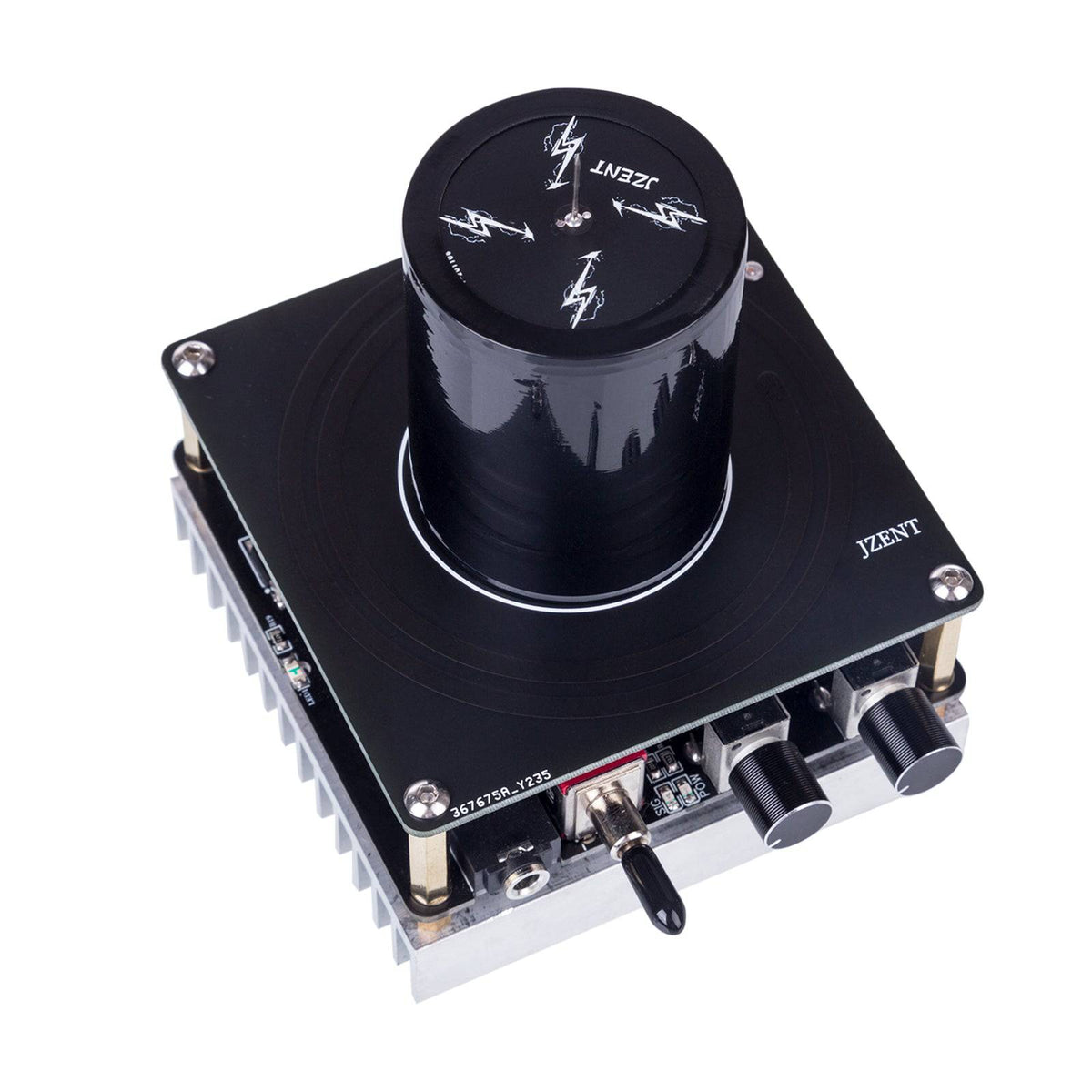Bluetooth Square Wave Music Tesla Coil with 20cm Artificial Lightning - stirlingkit