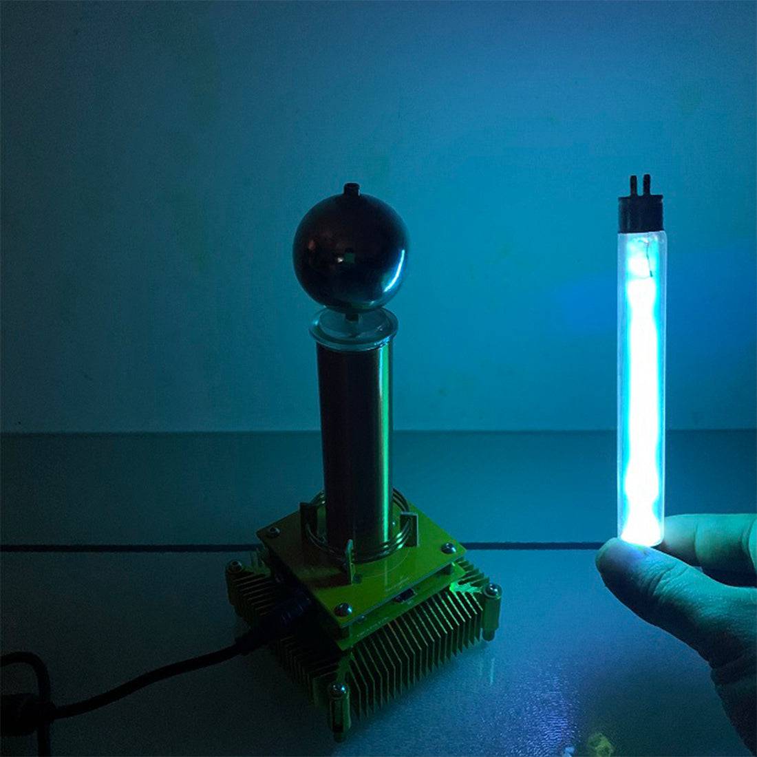 Bluetooth Version Music Tesla Coil Plasma Speaker - stirlingkit