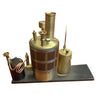 boiler Kit without Steam Engine for 2 Cylinders Mini Compound Steam Engine - stirlingkit