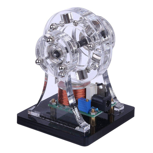 Brushless Magnetic Suspension Hall Motor Engine Stem Toy (Random Color Light) - stirlingkit