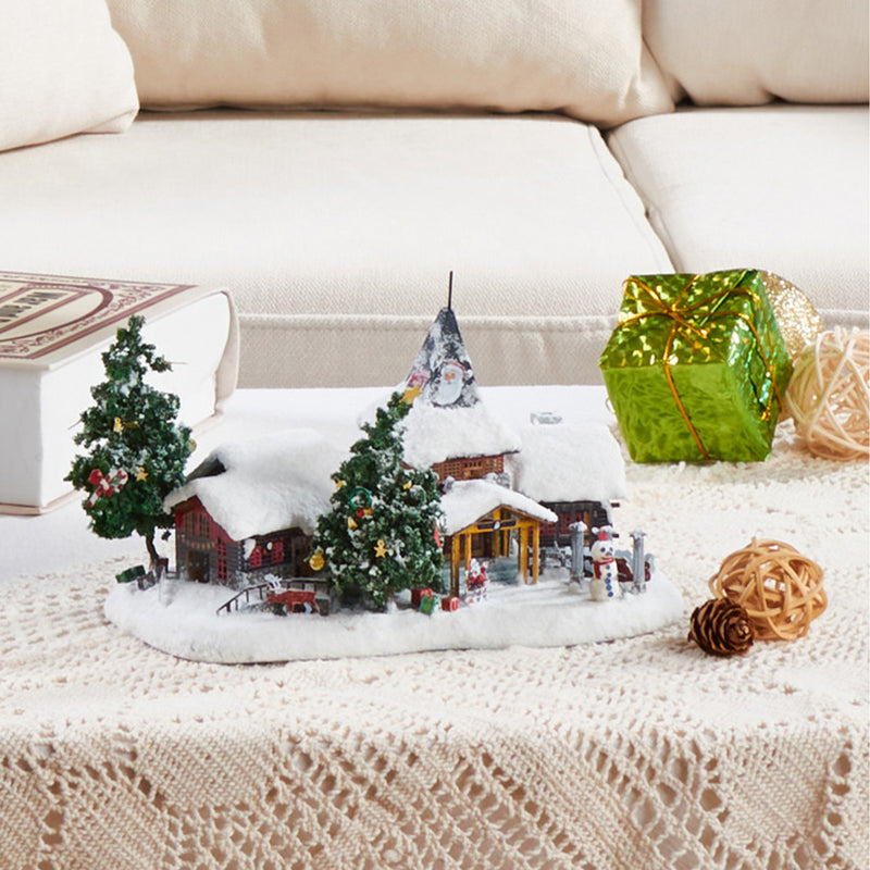 3d puzzle christmas best sale village
