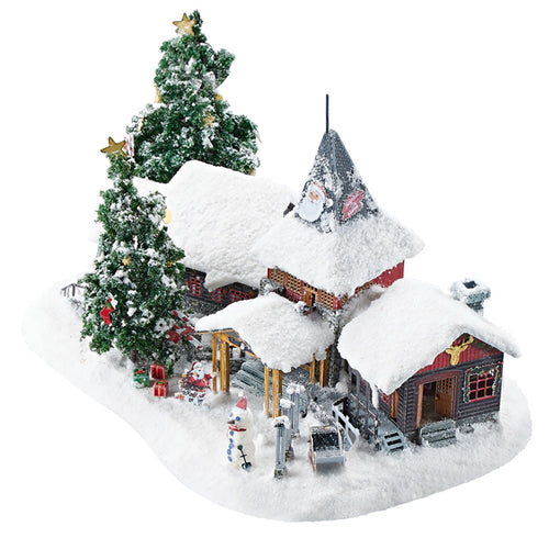 Build a Christmas Santa Claus's Village Model 3D Puzzle Kits - stirlingkit