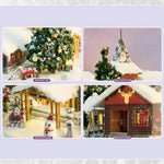 Build a Christmas Santa Claus's Village Model 3D Puzzle Kits - stirlingkit