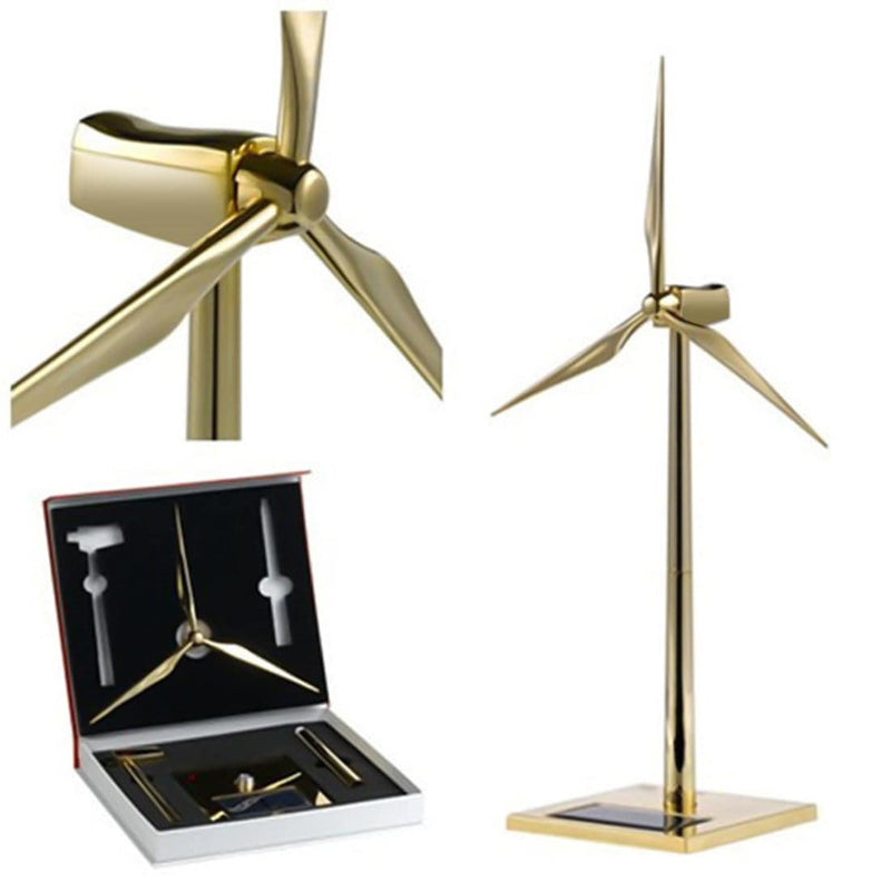 Build Your Own Golden Windmill DIY Metal Kits Free Energy - stirlingkit