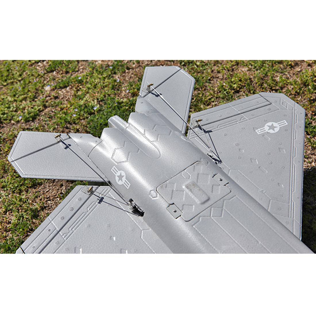 Bypass Fighter RC Jet Aircraft Plane EPO 510mm for Beginner RTF - Grey - stirlingkit