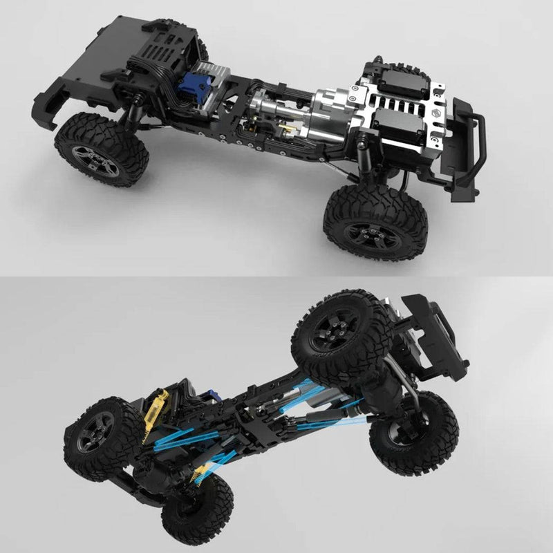 CAPO CUB2 Electric 1/18 4WD RC Car Metal Off-road Climbing Car Model ...