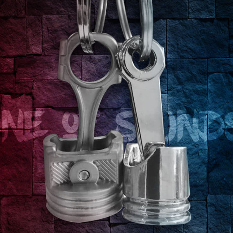 Key Ring Engine Car Engine Piston Key Chain - Stirlingkit