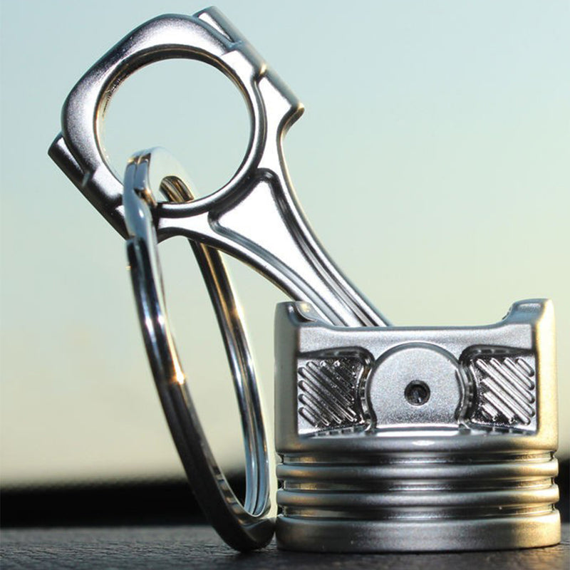Key Ring Engine Car Engine Piston Key Chain - Stirlingkit