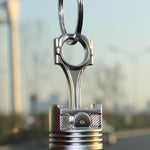 Car Engine Piston Key Chain - stirlingkit