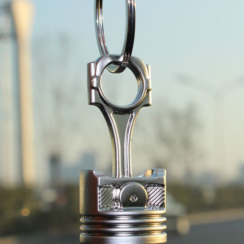 Key Ring Engine Car Engine Piston Key Chain - Stirlingkit