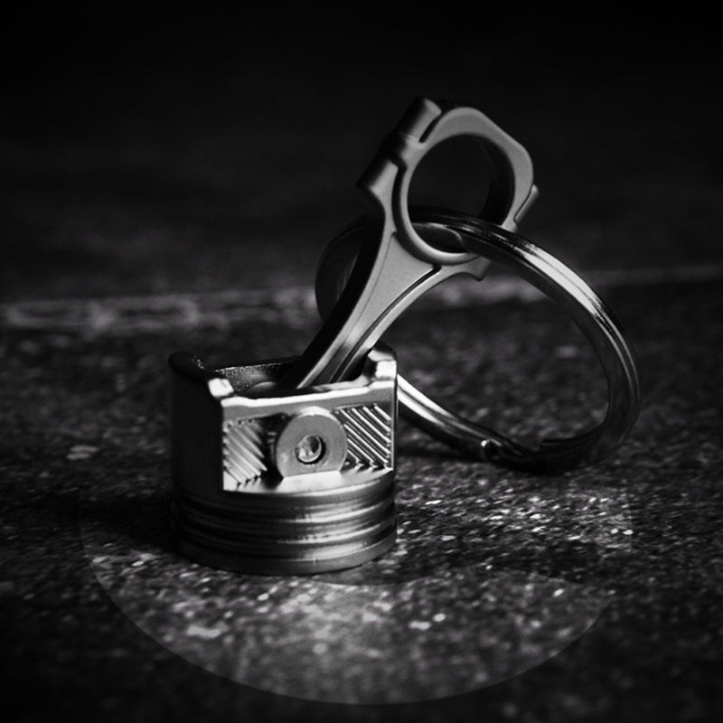 Key Ring Engine Car Engine Piston Key Chain - Stirlingkit