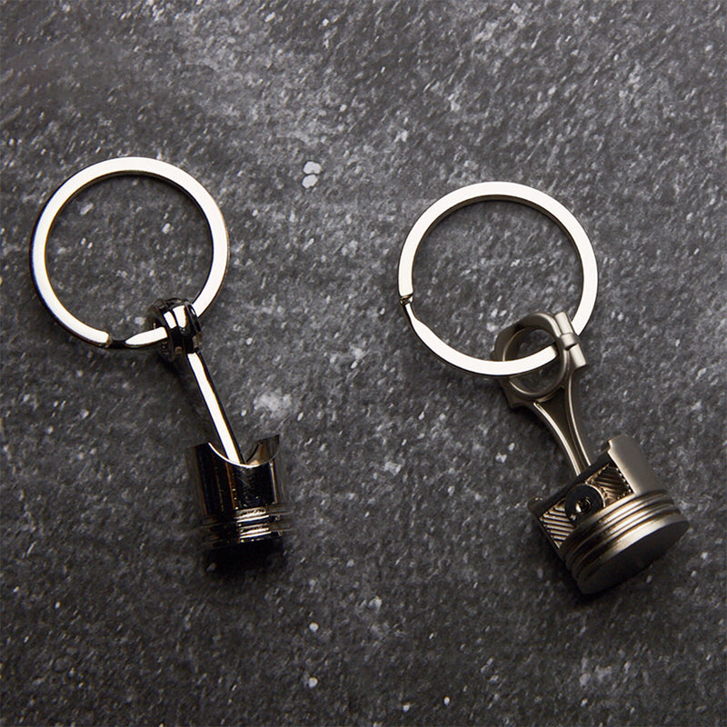Key Ring Engine Car Engine Piston Key Chain - Stirlingkit