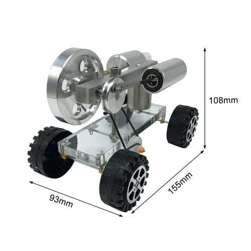 Car Shaped Sterling Engine Stirling Engine Model Physical Experiment - stirlingkit