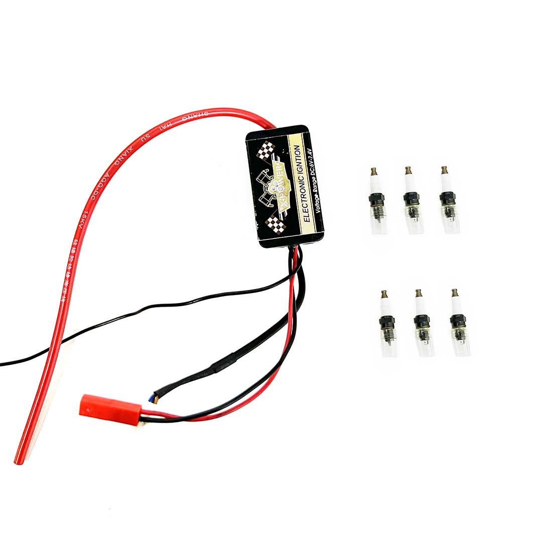 CDI Ignition with ME-8 Spark Plug Kit for HOWIN L6-210 Engine Model - stirlingkit