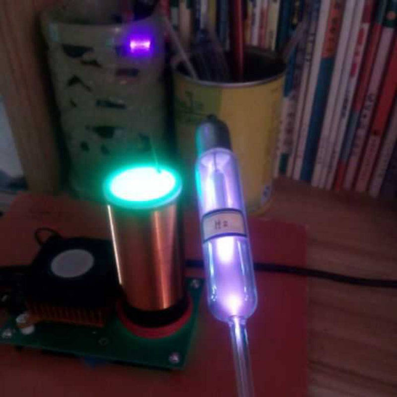 Circuit-structured Musical Tesla Coil Plasma Speaker Music Arc lIghtning Experiment Tool  Without Glow tubes & Bulbs - stirlingkit