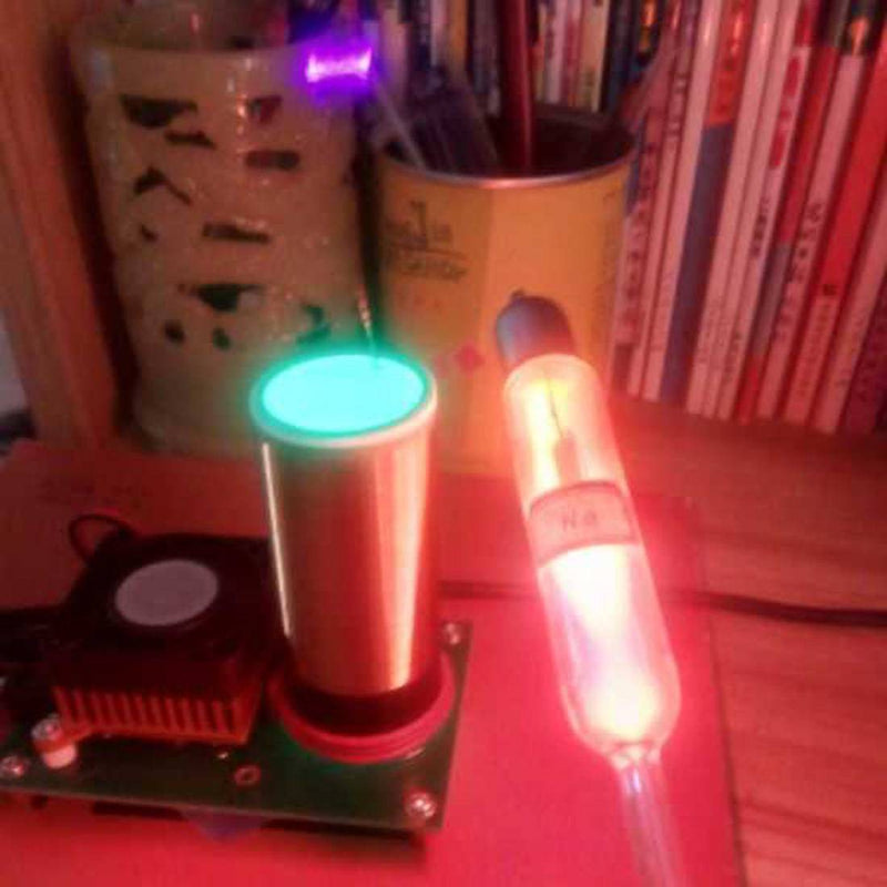 Circuit-structured Musical Tesla Coil Plasma Speaker Music Arc lIghtning Experiment Tool  Without Glow tubes & Bulbs - stirlingkit