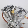CISON FG-VT157 15.7cc Miniature V-Twin Motorcycle Engine OHV 4 Stroke Air-cooled Gasoline Engine Model - stirlingkit