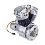 CISON FG-VT9 9cc V2 Two-Cylinder Four-Stroke Air-cooling Gasoline Motorcycle Engine with Base Air Filter Set - stirlingkit