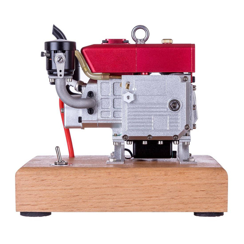Simulation Diesel Engine 4 Stroke Single Cylinder Gasoline Evaporative Cooling ICE Engine Model 8000rpm - stirlingkit