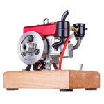 Simulation Diesel Engine 4 Stroke Single Cylinder Gasoline Evaporative Cooling ICE Engine Model 8000rpm - stirlingkit