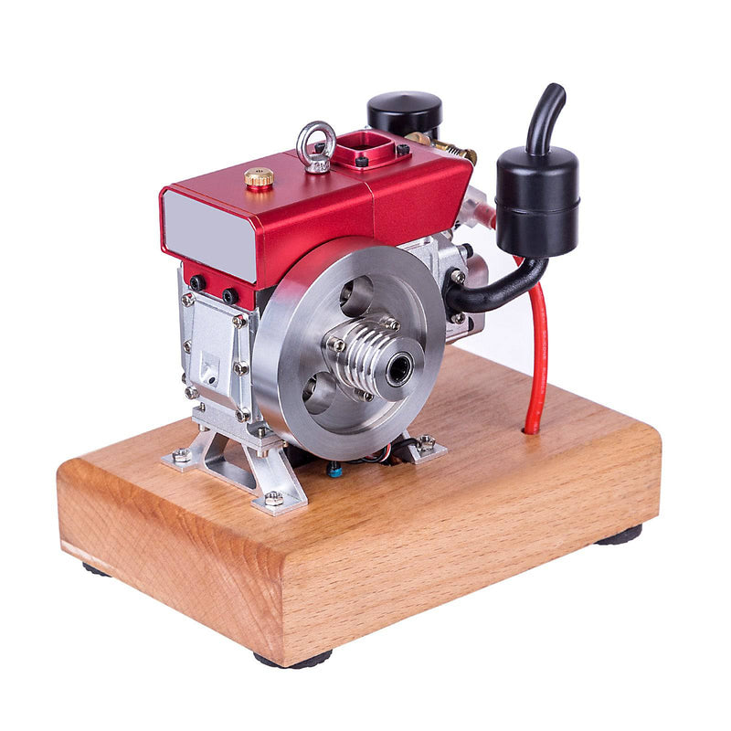 Simulation Diesel Engine 4 Stroke Single Cylinder Gasoline Evaporative Cooling ICE Engine Model 8000rpm - stirlingkit
