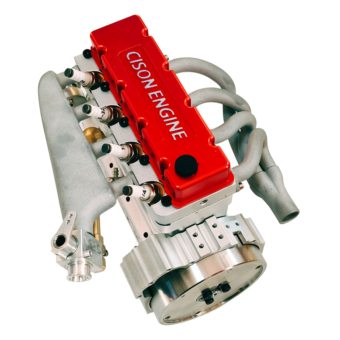 CISON L4-175 17.5cc Miniature OHV Four-cylinder Four-Stroke Engine Kits ...