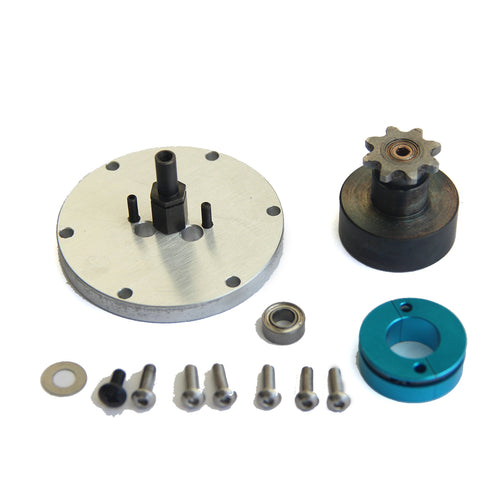Clutch Assembly Kit with Chain Pitch Wheel for CISON FL4-175 Miniature FLATHEAD Four Cylinder Engine - stirlingkit