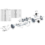 CNC Metal Reverse Gear Kit for ROFUN BAJA 5B 5T 5SC HPI Model Car - stirlingkit