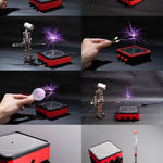 Cool Tiny Bluetooth Music Tesla Coil Red Frame TC10 - stirlingkit