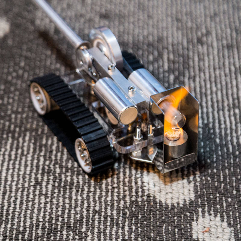 Cool Mini Stirling Engine Tank Model - stirlingkit