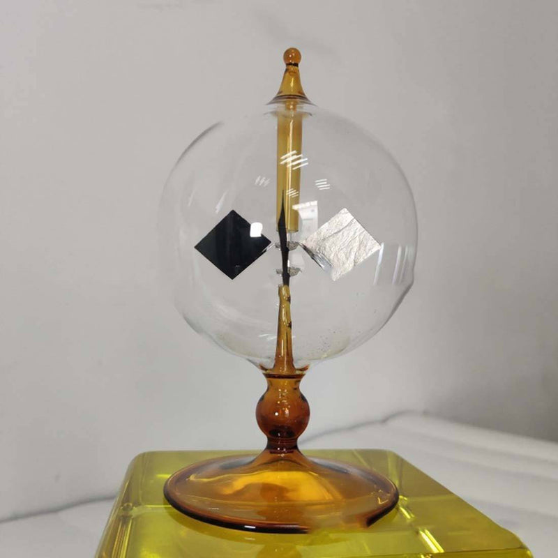 Moulin à lumière Solaire radiomètre Crookes, Cadeau Scientifique de décoration d'aubes rotatives à énergie Solaire,B,Baifantastic Moulin à lumière Solaire radiomètre Crookes, Cadeau Scientifique de décoration d'aubes rotatives à énergie Solaire,B,Baifantastic