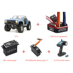 CROSSRC XT4 1/10 2.4G RC Electric Off-road Crawler Aseembly Model Kit Version - stirlingkit