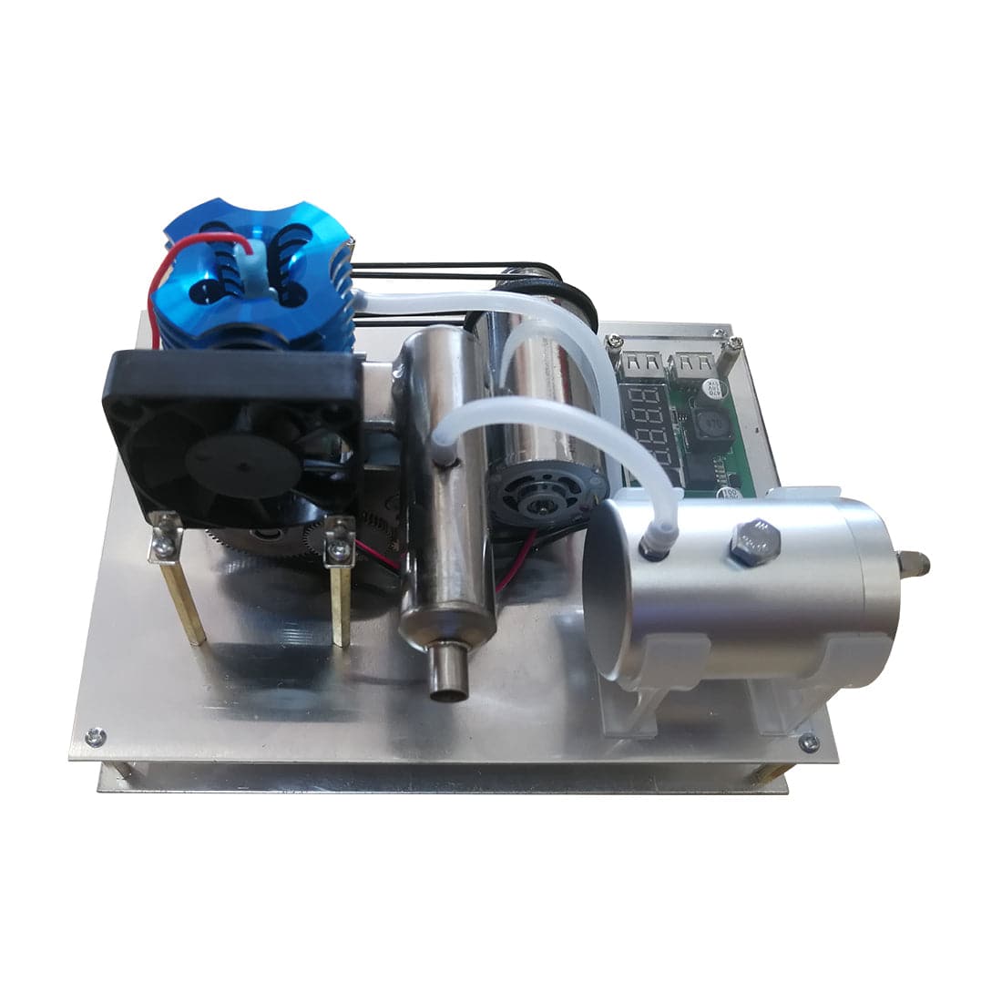 Custom Aircooled VX 18 Single Cylinder Two Stroke Gasoline Engine Generator One Key Electric Start - stirlingkit